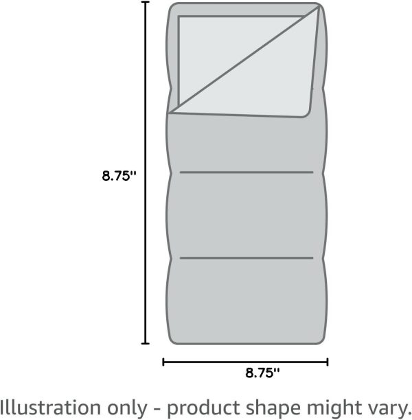 Coleman Kompact 20°F/30°F/40°F Sleeping Bag, Cool-Weather Adult Sleeping Bag with Heat Retention, Stuff Sack, & Snag-Free Zipper, Great for Camping, Sleepovers, Guests & More - Image 8